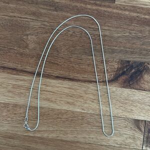 Sterling silver snake chain